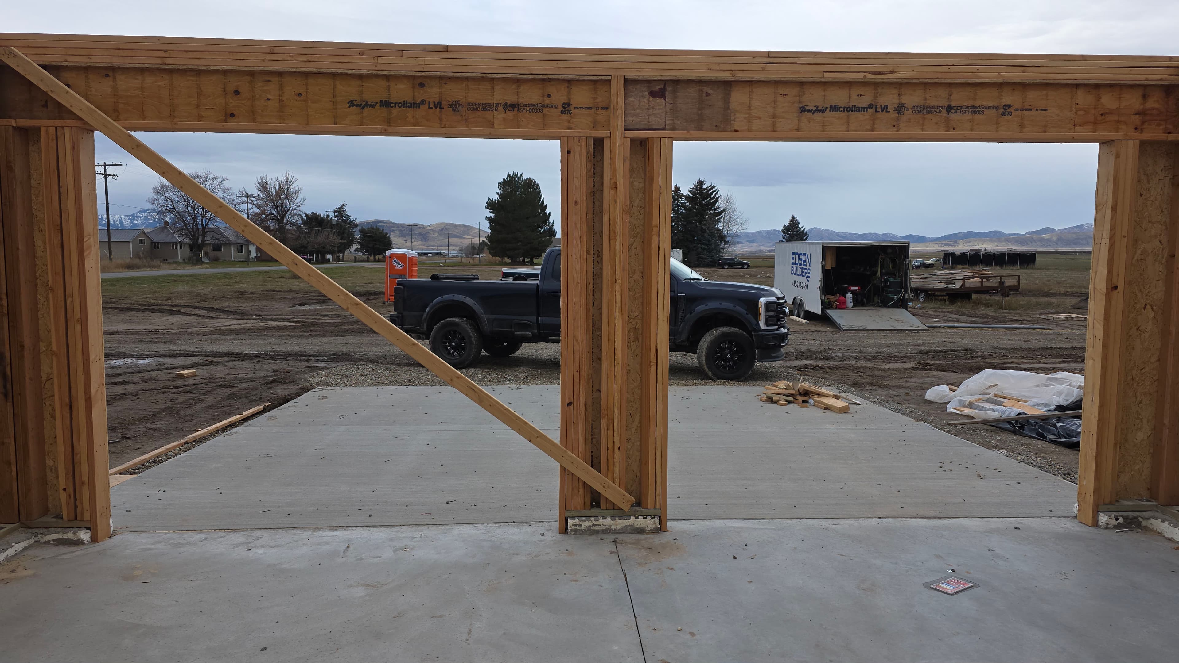 Project Framing Advance for Our Custom Home Build image