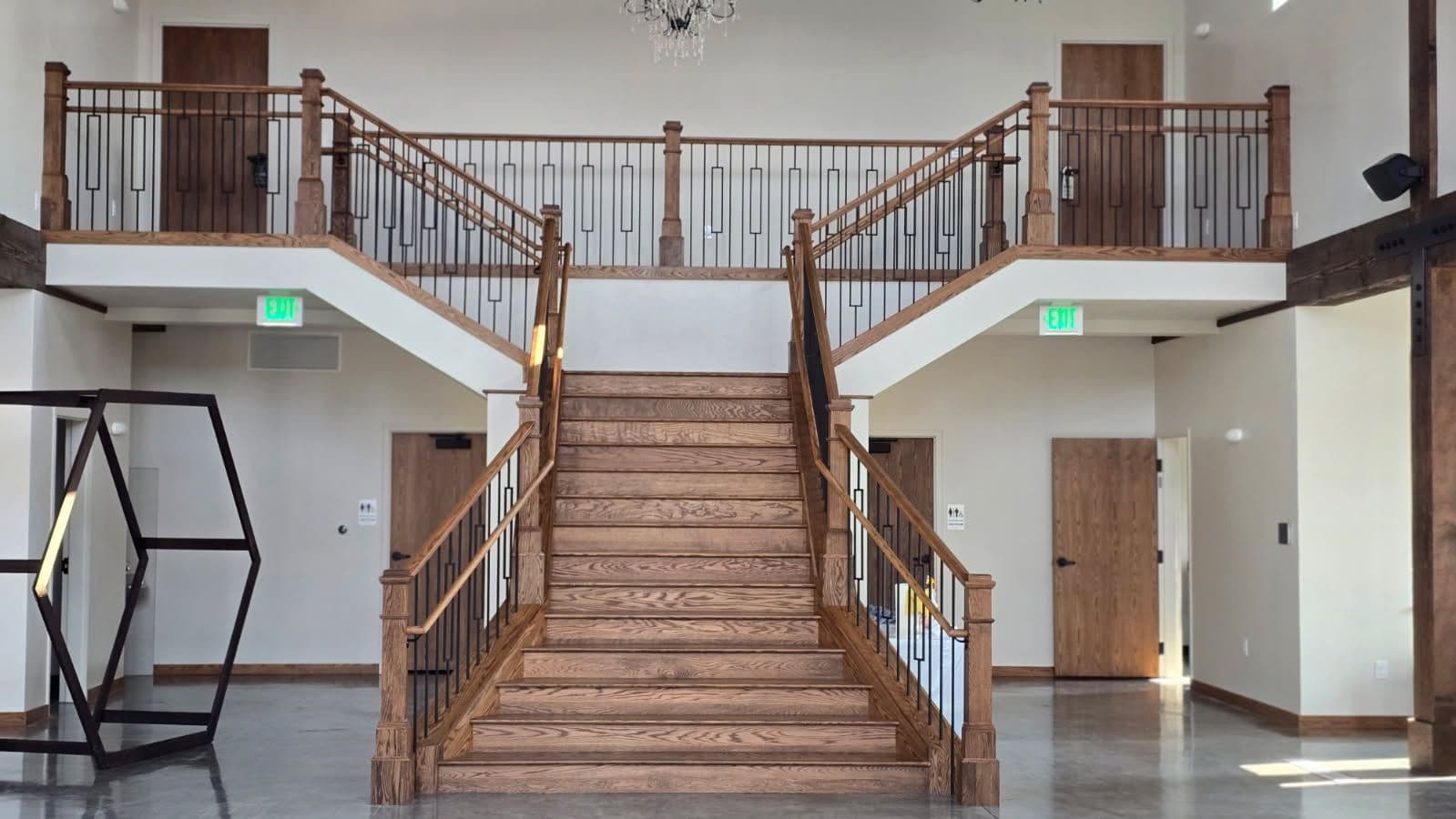 Stunning Staircase and Fence Craftsmanship by Edson Builders image