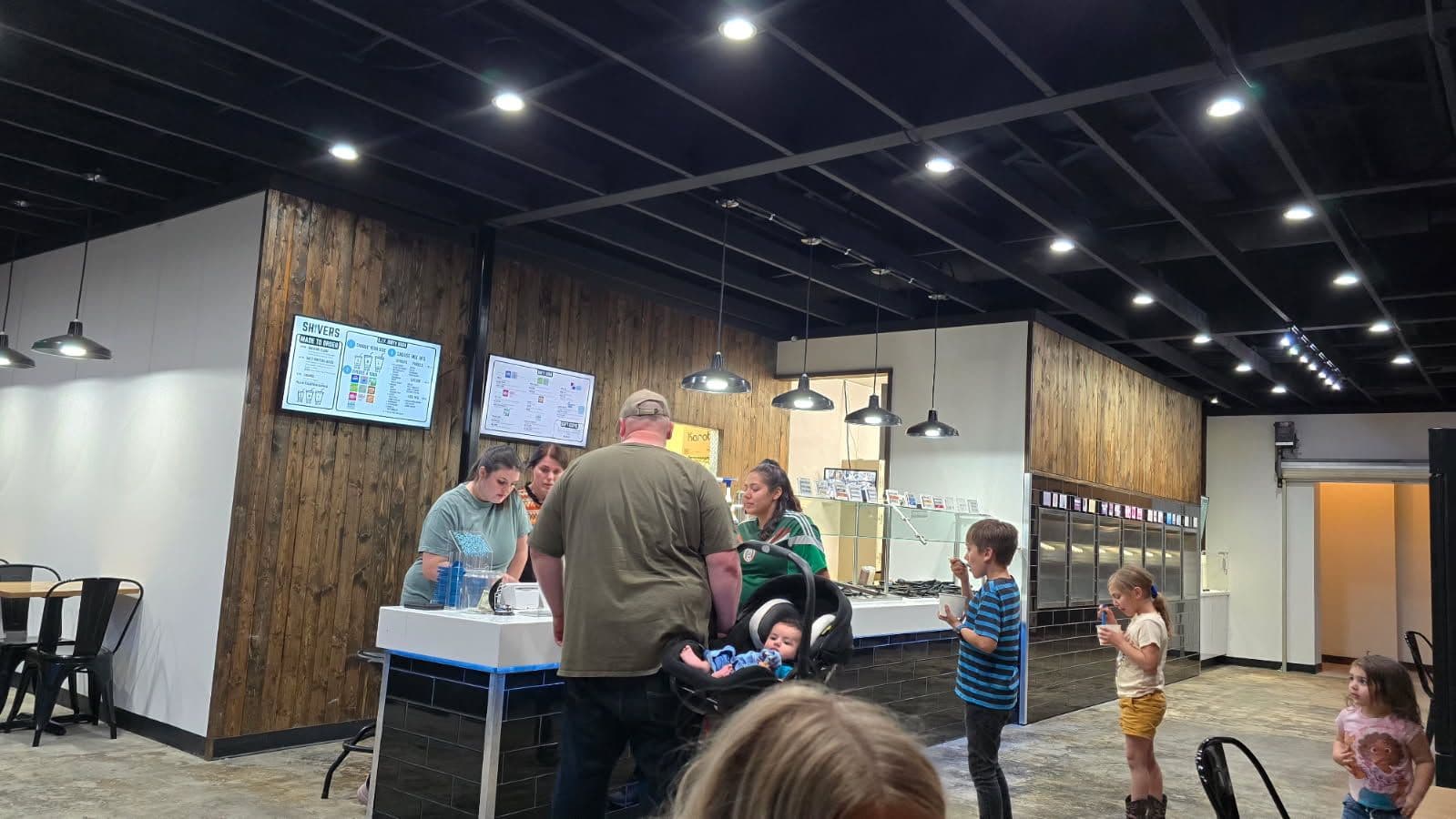 Gallery photos for Rustic Meets Modern at Shivers Ice Cream Shop: Image #2