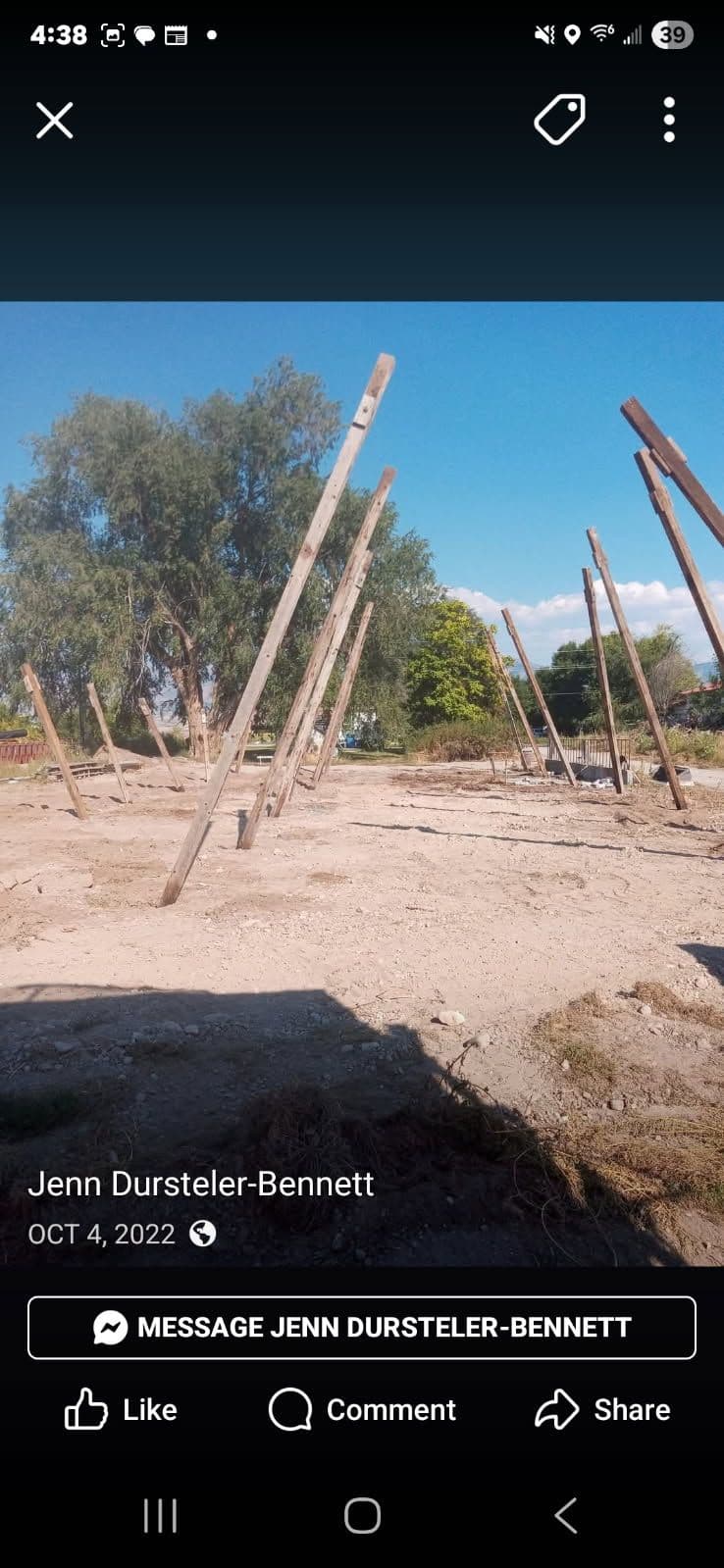Gallery photos for Post Frame Rebuild Amidst Nature: Image #3