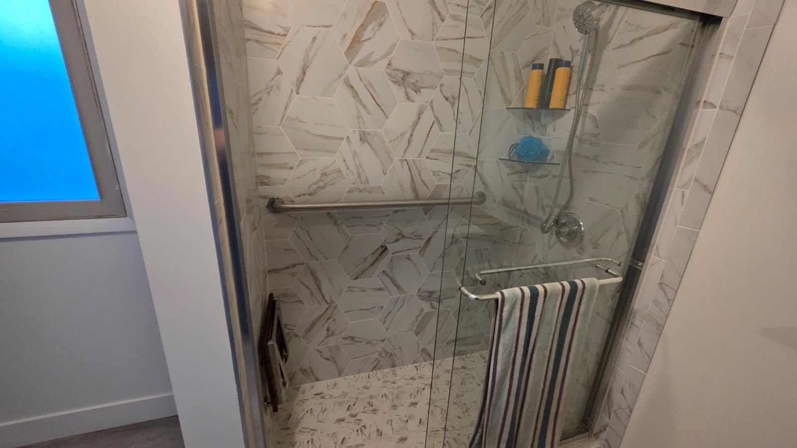 Modern Bathroom Remodel with Sleek Features image