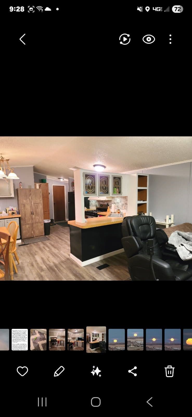 Gallery photos for Stylish Kitchen and Living Area Makeover: Image #2