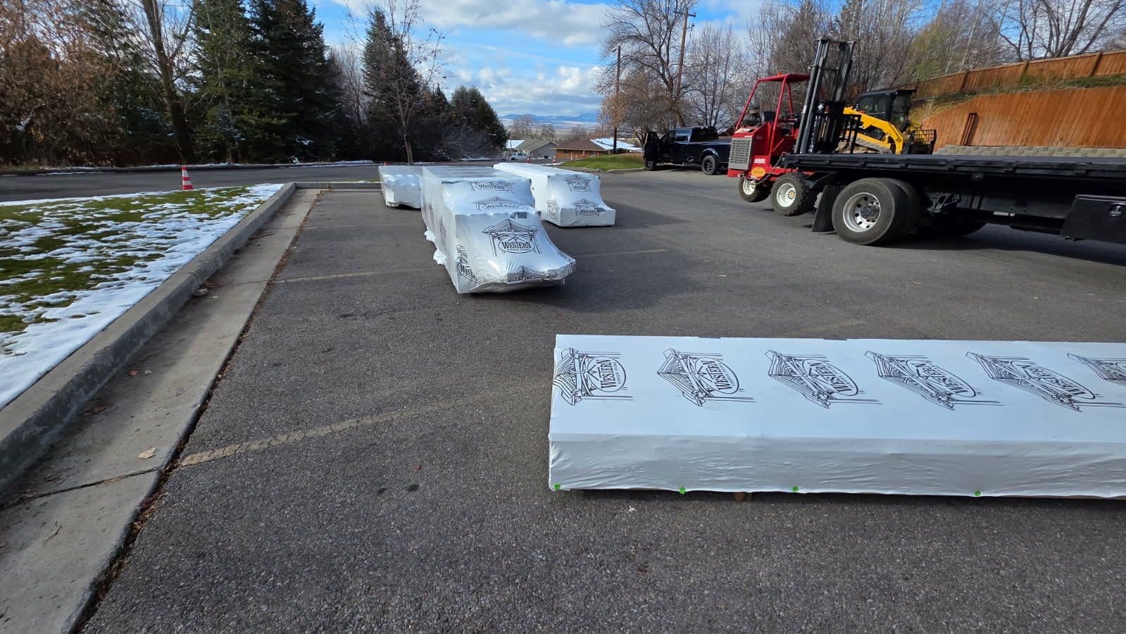 Exciting New Materials Delivered at Edson Builders