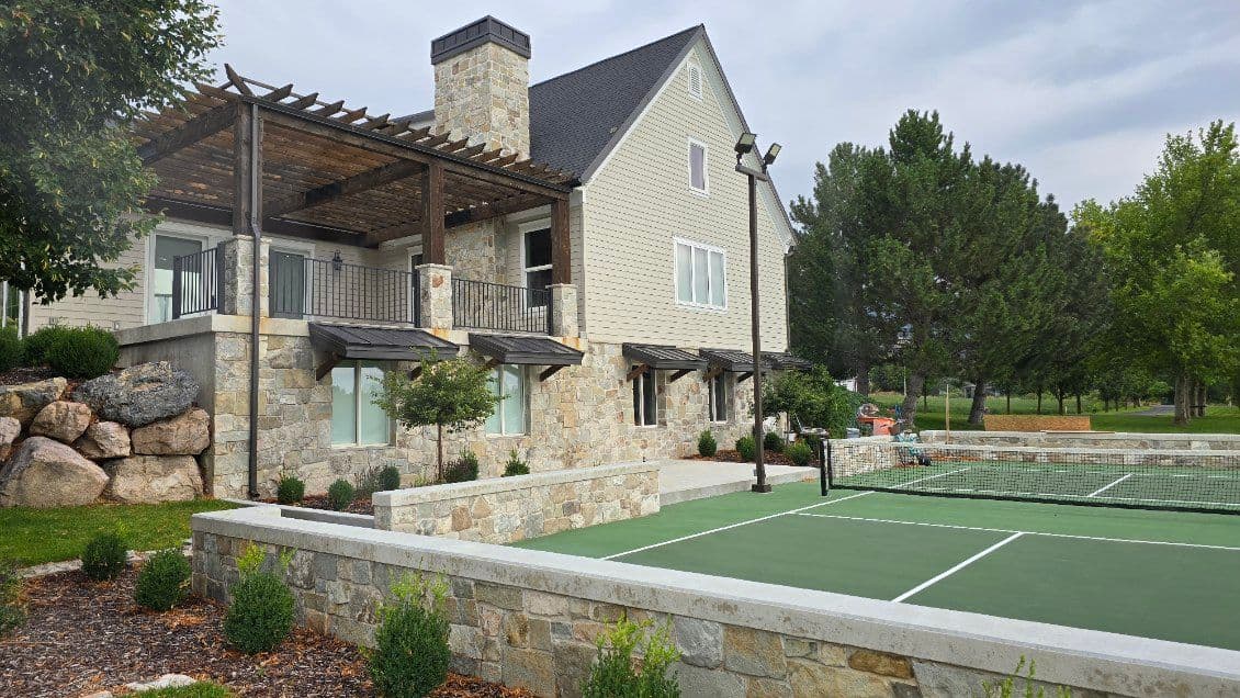 Gallery photos for Stone-Finished Remodel with Tennis Court: Image #3