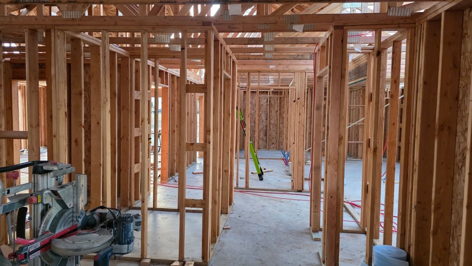 Gallery photos for Roof Framing Progress at Edson Builders: Image #2