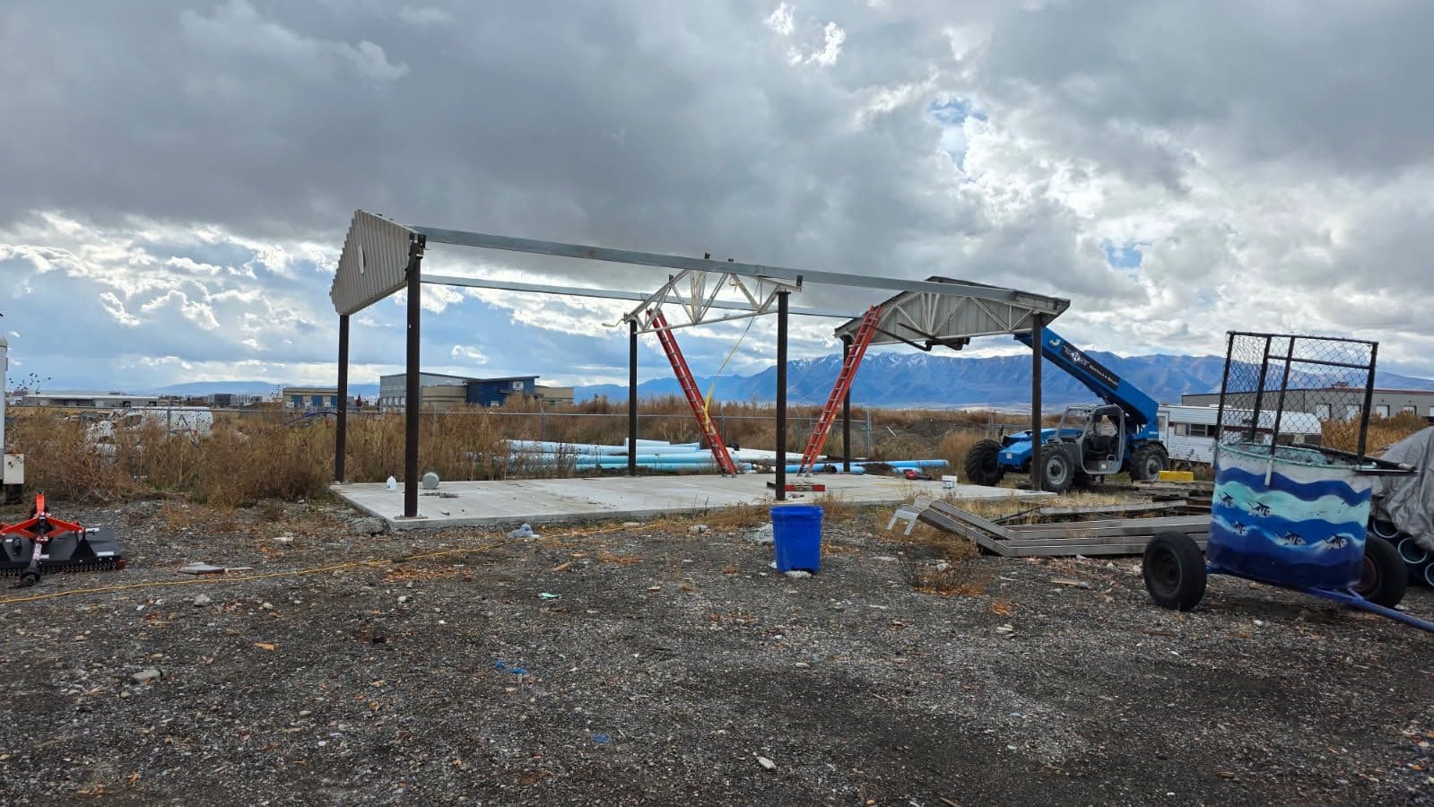 Gallery photos for Remarkable Project Progress Amidst Mountainous Backdrop: Image #2