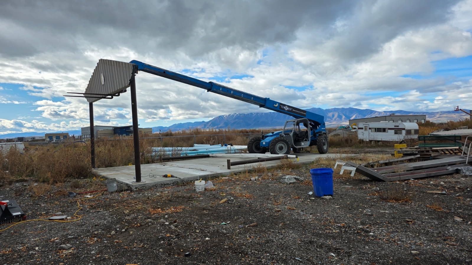 Gallery photos for Remarkable Project Progress Amidst Mountainous Backdrop: Image #3